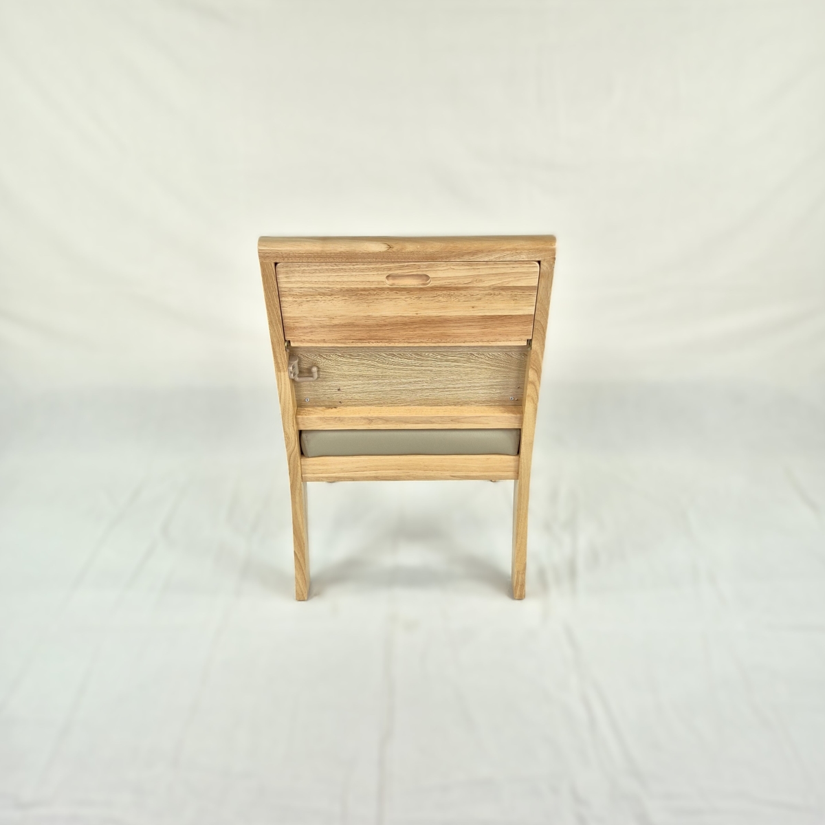 고무나무 원목 개인 고급 의자 M-01 (가림형)