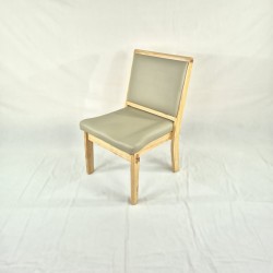 고무나무 원목 개인 고급 의자 M-01 (가림형)