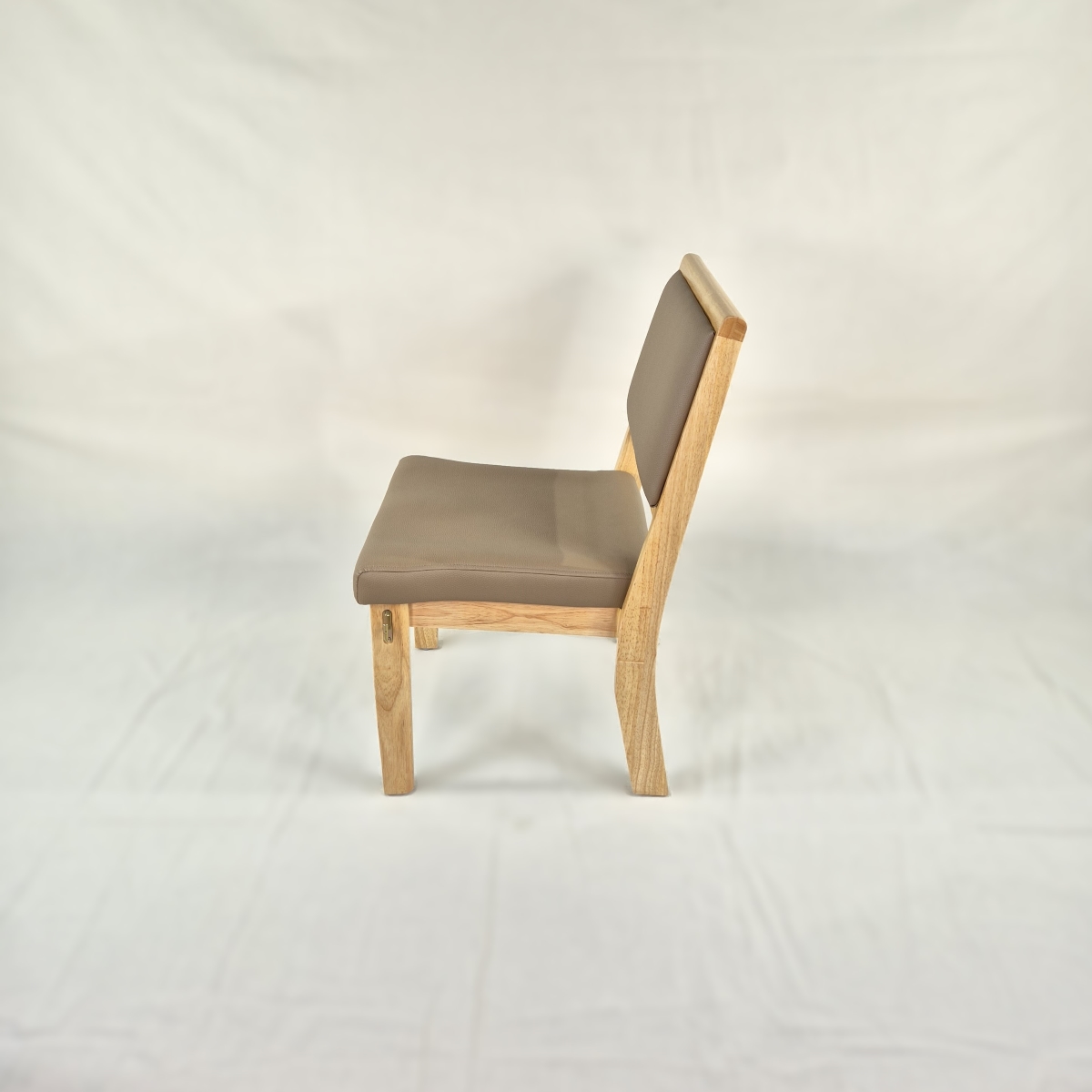 고무나무 원목 개인 고급 의자 O-01 (개방형)