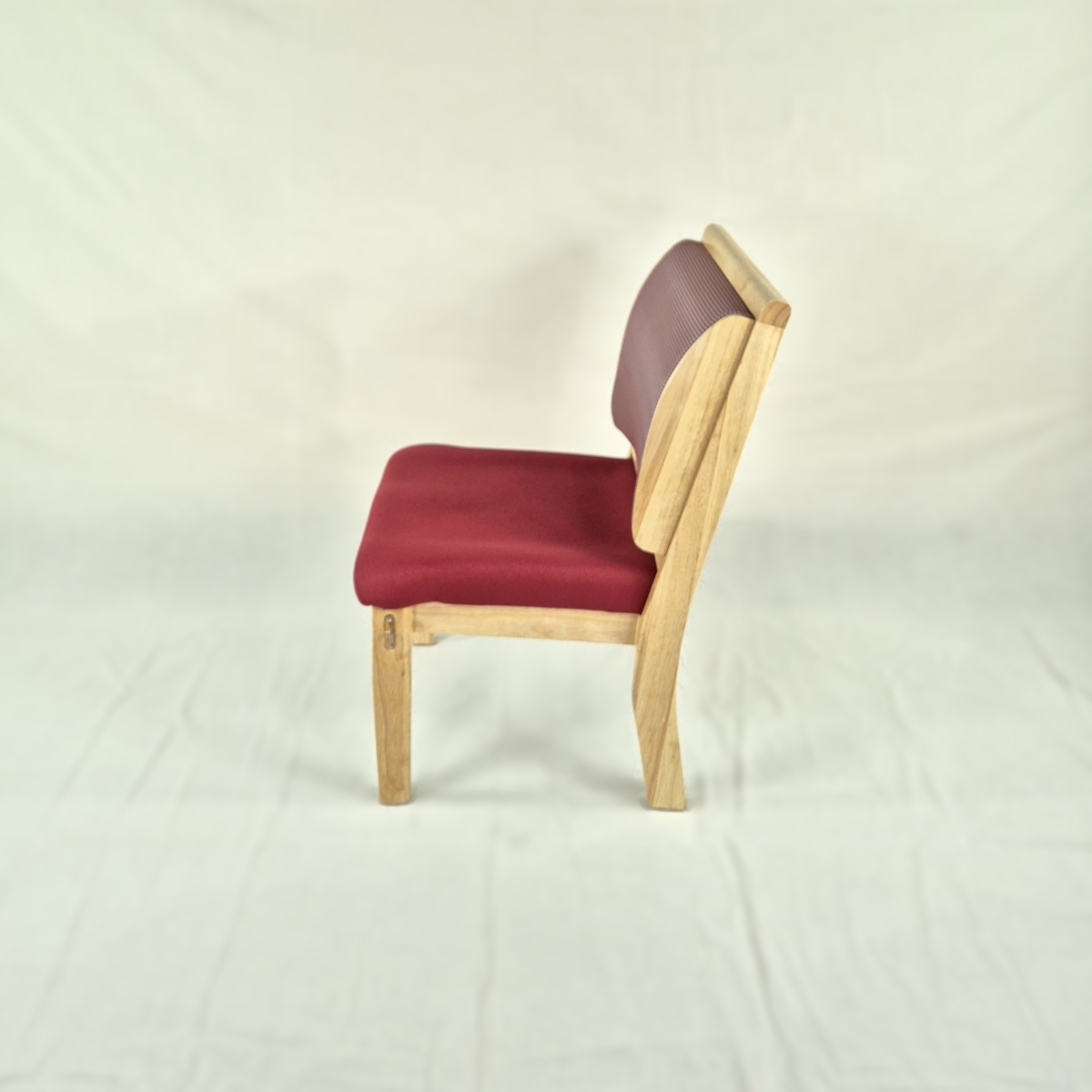 고무나무 원목 고급 메쉬 의자 R-06 (메쉬형)