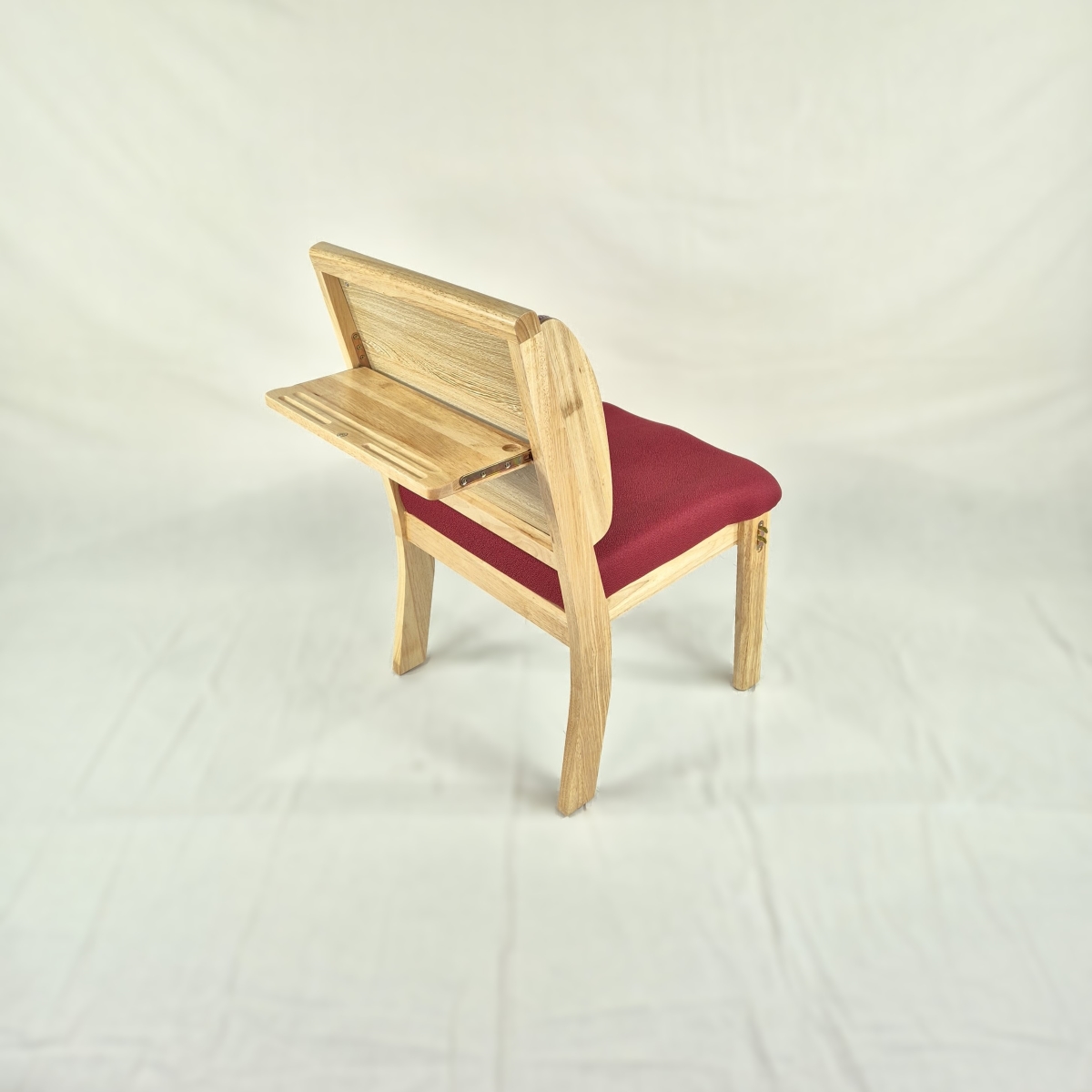 고무나무 원목 고급 메쉬 의자 R-06 (메쉬형)