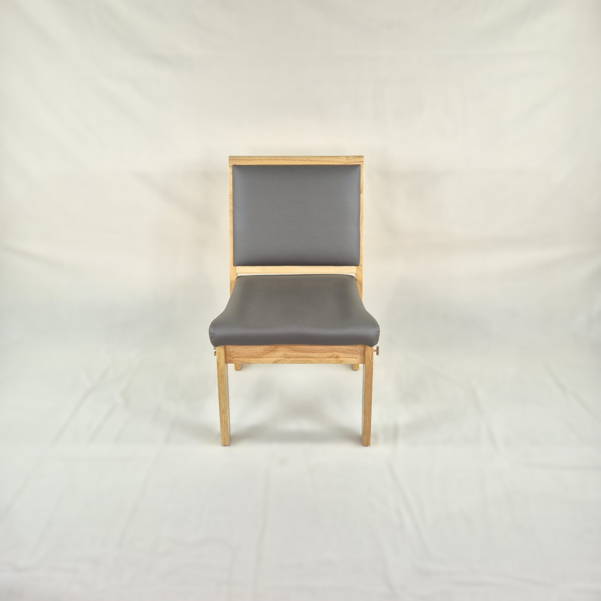 고무나무 원목 개인 고급 의자 MB-06 (주보헌금봉투보관함형)