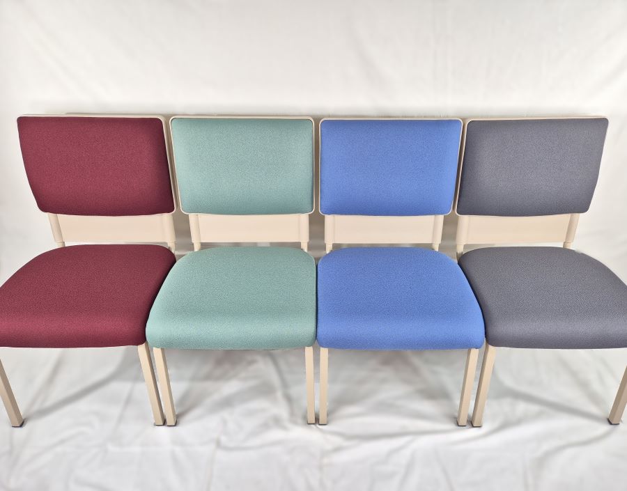 흡음 개인 철제 의자 K-02